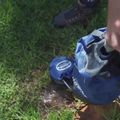 Túra sprcha Naturehike NH17L101-D blue 5