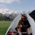 Trekingový stan pre 1 osobu Naturehike Cloud Up 1 UL 15D moon rock grey 7