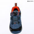 Detské turistické topánky CMP Kiruna Low FitGo Waterproof bluestone/arancio 9