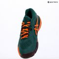 Pánske topánky na padel Asics Gel-Resolution X Padel Jewel Green/Energy Orange 6