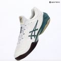 Pánske tenisové topánky ASICS Court FF 3 Clay white/foggy teal 6