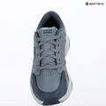 Pánske tréningové topánky Under Armour Edge Leather gravel/blue fog/blackout navy 9