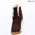 Dámske snehule Sorel Whitney III Mid Wp red lodge/black 9