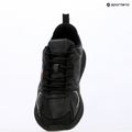 Pánske topánky Tommy Jeans Runn Leather triple black 9