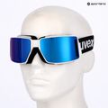 Lyžiarske okuliare UVEX Mtn Tour white matt/mirror blue 8