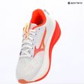 Dámske bežecké topánky Mizuno Wave Rider 30 white/flamingo coral/lime pulp 10