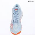 Dámske volejbalové topánky Mizuno Wave Lightning Elite Mid blue finch/whitelava orange 15