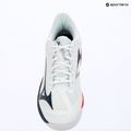 Pánske tenisové topánky Mizuno Wave Exceed Court AC white/insignia blue/orange 14