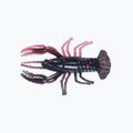 Relax Crawfish 2 Laminovaná gumová nástraha 4 ks čierno-červené trblietky super červená CRF2