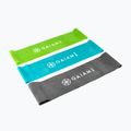 Sada posilňovacích  gúm Gaiam 63578 3 szt. black/blue/green 2