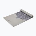 Jógová podložka Gaiam Sustained Yoga grey sundial flower 3