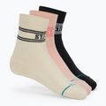 Ponožky Stance Basic Quarter 3 páry pink