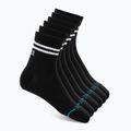 Ponožky Stance Core Quarter 6 pairs black