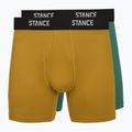 Boxerky Stance Minted Brief 2 multicolor pairs