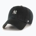 47 Značka MLB New York Yankees Base Runner čiapka CLEAN UP čierna