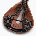 Cyklistické sedlo Brooks England Flyer Carved honey 7