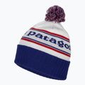 Patagonia Powder Town zimná čiapka park stripe / viking blue 3