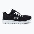 Dámska obuv SKECHERS Graceful Get Connected black/white 2