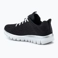 Dámska obuv SKECHERS Graceful Get Connected black/white 3