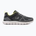 Pánska obuv SKECHERS Track Bucolo charcoal/white/lime 2