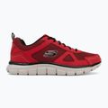 SKECHERS Track Bucolo red/black pánske tréningové topánky 2