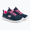 SKECHERS Graceful Get Connected dámska tréningová obuv navy/hot pink 4