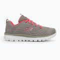 Dámské boty SKECHERS Graceful Get Connected grey/coral 2
