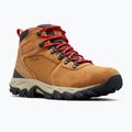 Columbia Newton Ridge Plus II Suede WP elk/mountain red pánske trekové topánky 10