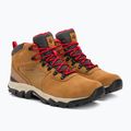 Columbia Newton Ridge Plus II Suede WP elk/mountain red pánske trekové topánky 4