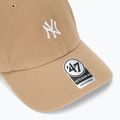 47 Značka MLB New York Yankees Base Runner čiapka CLEAN UP khaki 3