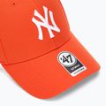 47 Značka MLB New York Yankees MVP žiarivá oranžová baseballová čiapka 3