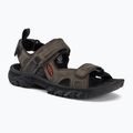 Keen Targhee III Open Toe sivé pánske trekingové sandále 122424