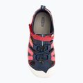 Detské trekingové sandále KEEN Knotch Creek navy/pruhy 6