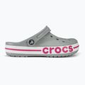 Žabky Crocs Bayaband Clog light grey/candy pink 4