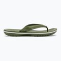 Žabky Crocs Crocband Flip army green/white 2