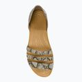 Dámske sandále Crocs Tulum Open Flat mushroom/stucco 5