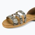 Dámske sandále Crocs Tulum Open Flat mushroom/stucco 7