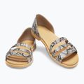 Dámske sandále Crocs Tulum Open Flat mushroom/stucco 10