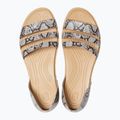 Dámske sandále Crocs Tulum Open Flat mushroom/stucco 12