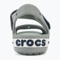 Detské sandále Crocs Crockband svetlo šedá/navy 6