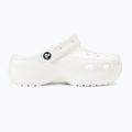 Dámske šľapky Crocs Classic Platform Clog white 3
