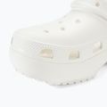 Dámske šľapky Crocs Classic Platform Clog white 8