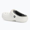 Detské šľapky Crocs Classic Lined Clog Kids white/grey 4