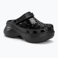 Šľapky dámske ,sandále, Crocs Classic Bae Sequin black/multi