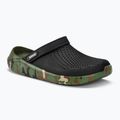 Šľapky Crocs LiteRide Printed Camo Clog black/multi 2