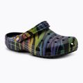 Dámske žabky Crocs Classic Seasonal Printed zebra rainbow