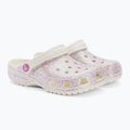 Detské žabky Crocs Classic Glitter Clog bianco sporco 5