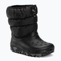 Detské snehové topánky Crocs Classic Neo Puff black