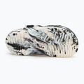 Detské šľapky Crocs Classic Marbled Clog Kids black/white 5