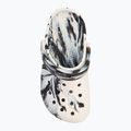 Detské šľapky Crocs Classic Marbled Clog Kids black/white 6